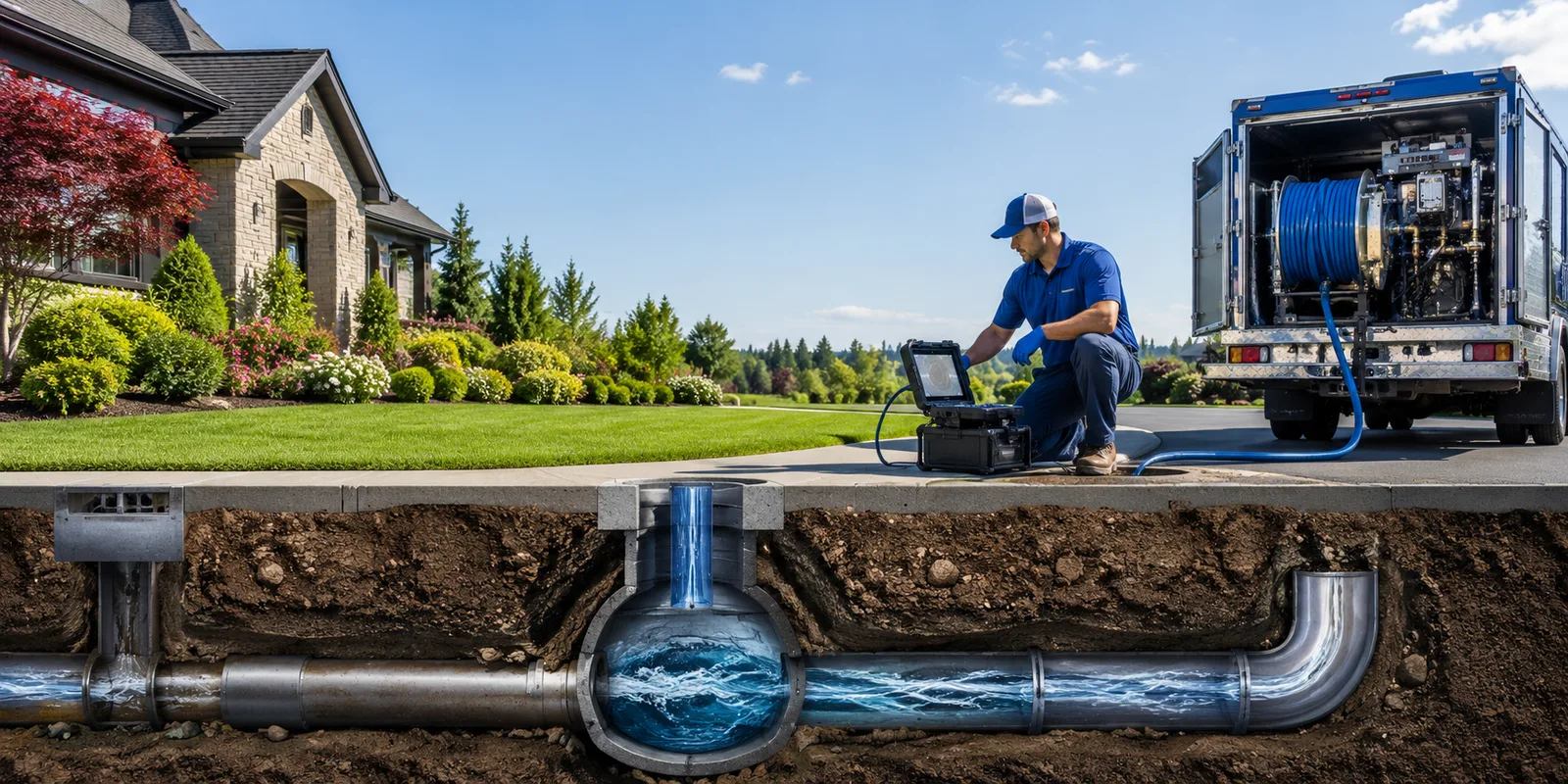 Drainage restoration information for Mineral Wells, WV